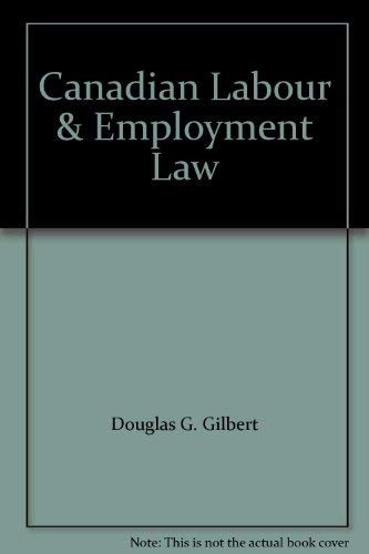 Canadian Labour & Employment Law