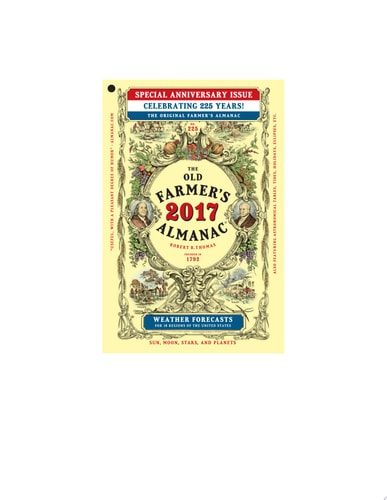 The Old Farmer's Almanac 2017