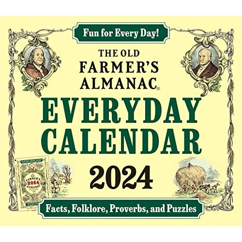 The 2024 Old Farmer's Almanac Everyday Calendar