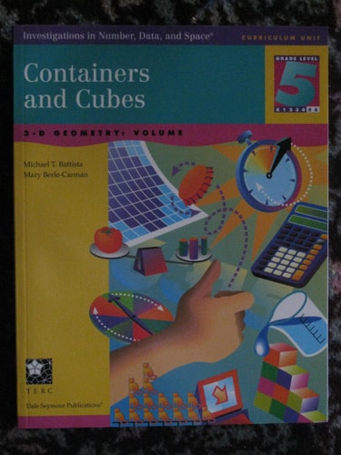 Containers and Cubes, Grade 5 3-D Geometry
