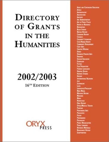 Directory of Grants in the Humanities, 2002/2003