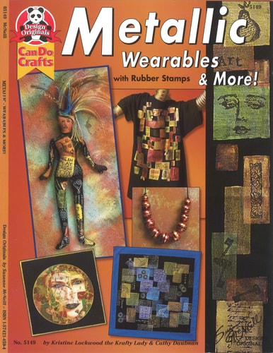 Metallic Wearables and More With Rubber Stamps