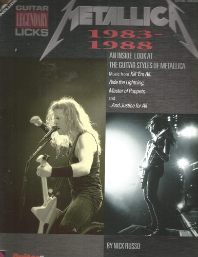 Metallica - Legendary Licks 1983-1988