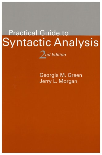 Practical Guide to Syntactic Analysis