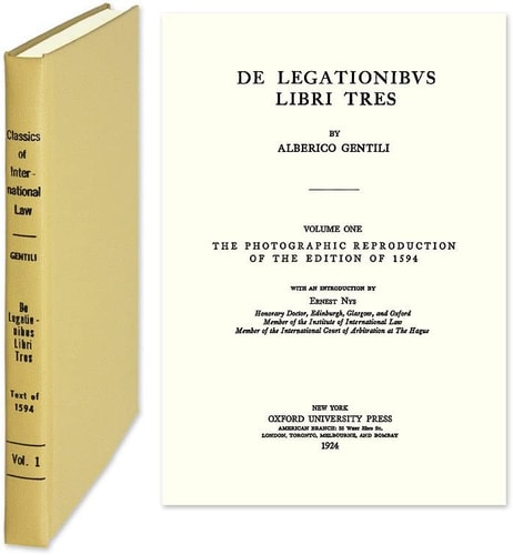 De Legationibus Libri Tres