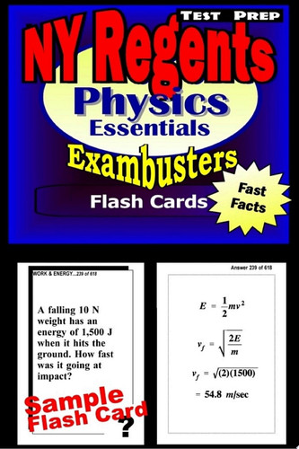 NY Regents Physics Test Prep Review--Exambusters Flashcards