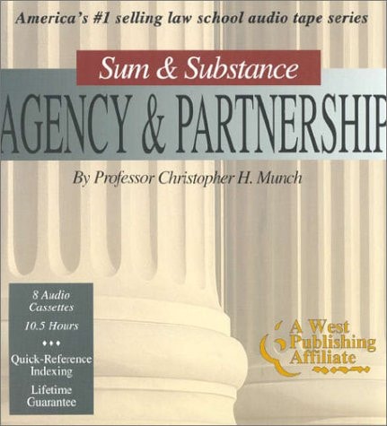 Sum & Substance: Agency & Partnership [Audio Book]