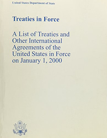 Treaties in Force United States 2000 Paper