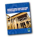 Conventional Construction Provisions of the 2006 IBC: An Illustrated Guide (I-Code Reference)