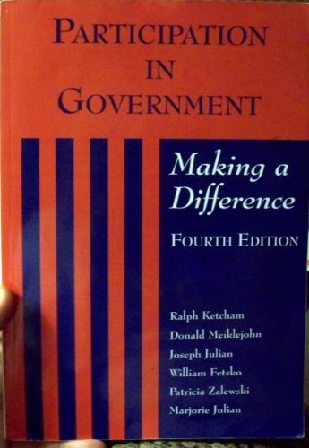 Participation in Government Making a Difference