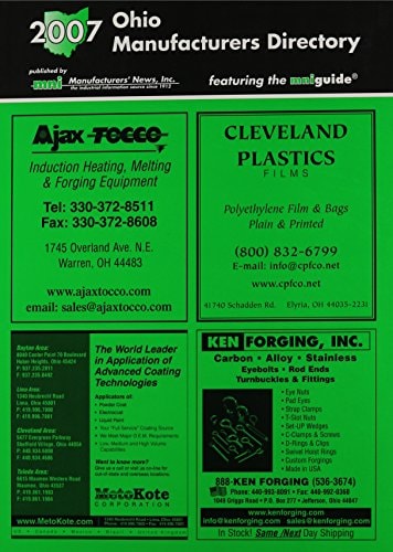 2007 Ohio Manufacturers Directory
