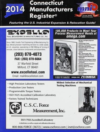 2014 Connecticut Manufacturers Register