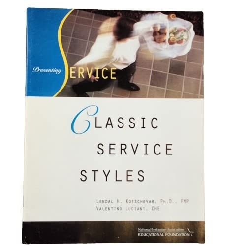 Presenting Service Classic Service Styles