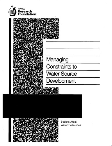 Managing Constraints to Water Source Development