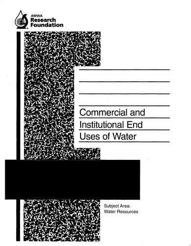 Commercial and Institutional End Uses of Water