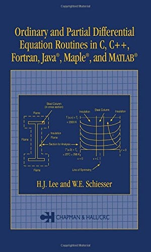 Ordinary and partial differential equation routines in C, C++, Fortran, Java, Maple, and MATLAB