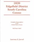 1820 Edgefield District, South Carolina Census Complete Transcription of the United States Census