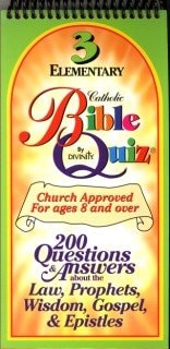 Catholic Bible Quiz 3 Q&A about the Law, Prophets, Wisdom, Gospel and Epistles