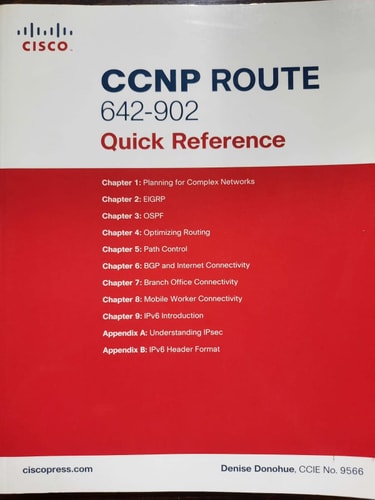 CCNP ROUTE 642-902