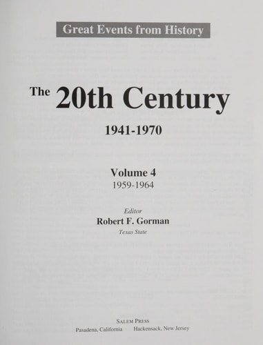 Great Events from History: 1941-1947