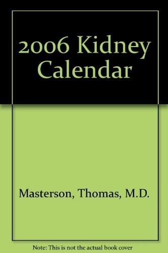 2006 Kidney Calendar