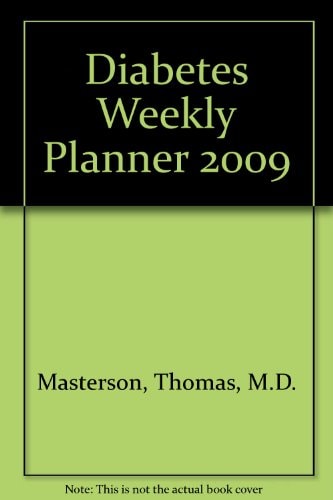 2009 Weekly Diabetes Planner