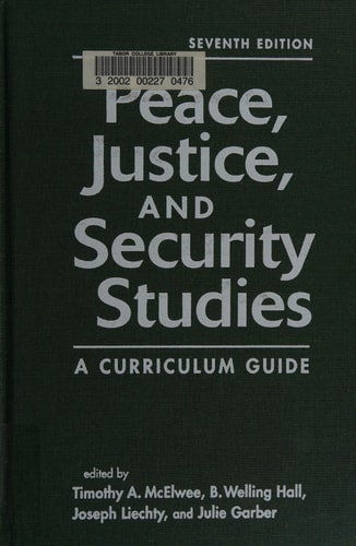 Peace, Justice, and Security Studies: A Curriculum Guide