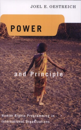 Power and Principle Human Rights Programming in International Organizations
