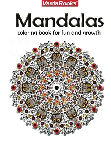 Mandalas: Coloring Book for Fun and Growth
