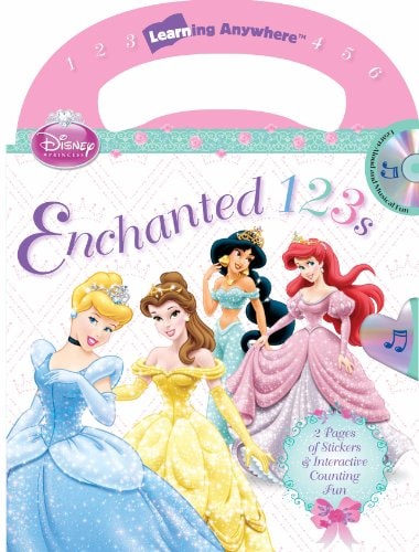 Disney Princess Enchanted 1 2 3s (Learning Anywhere Series)