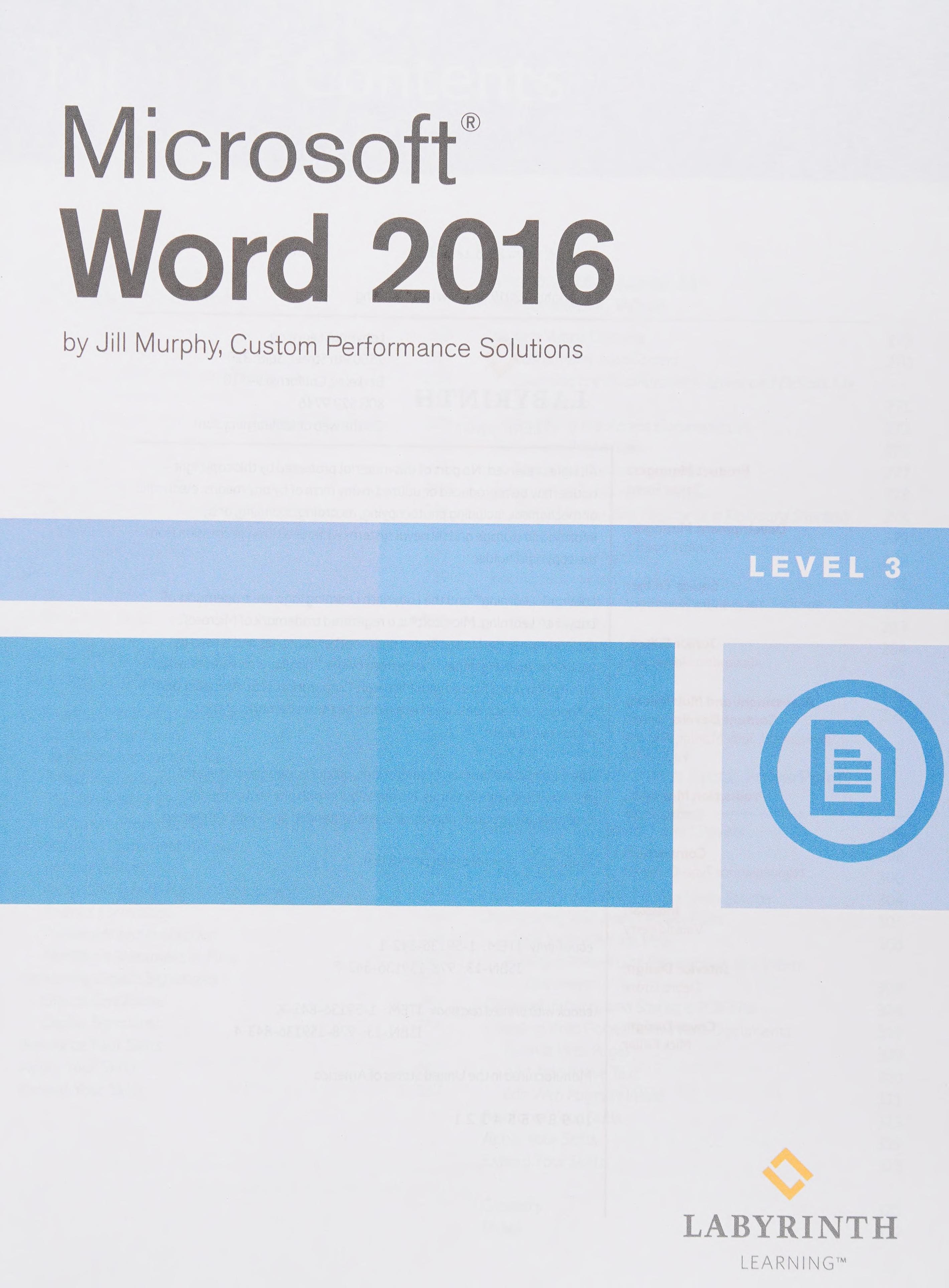 Microsoft Word 2016: Level 3