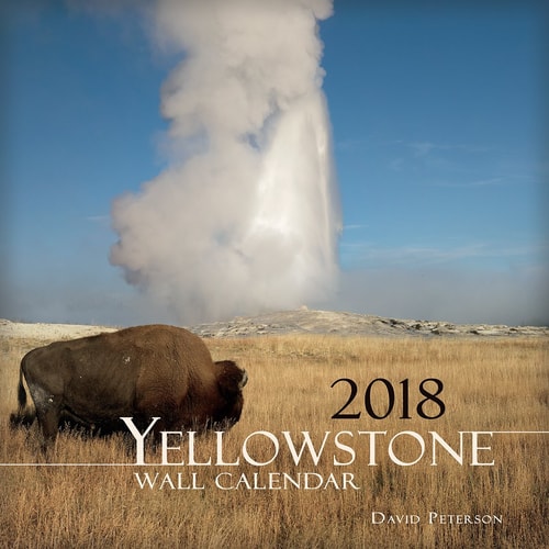 2018 Yellowstone Wall Calendar