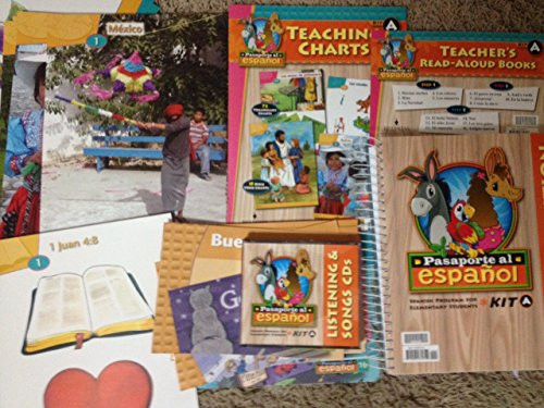 Pasaporte al español Spanish program for elementary students : kit A