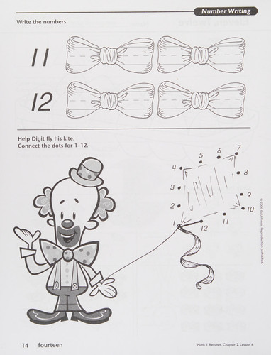 Math Review Worktext Grade 1 3rd Edition
