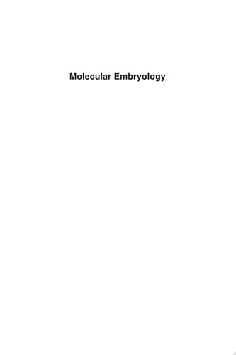 Molecular Embryology
