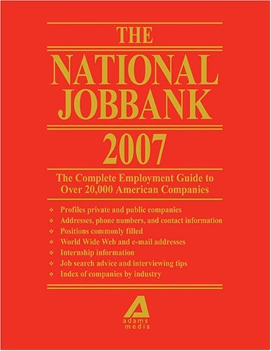 National Job Bank 2007
