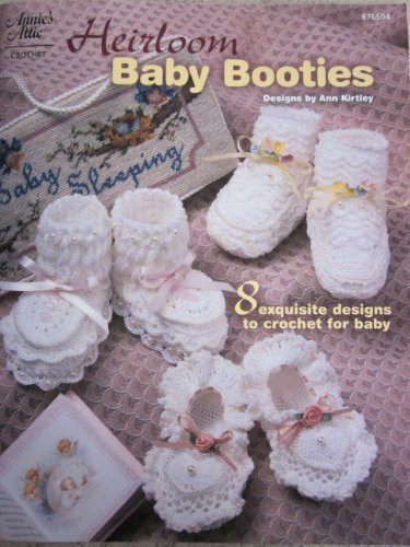 Annie's Attic Heirloom Baby Booties to Crochet (876504)