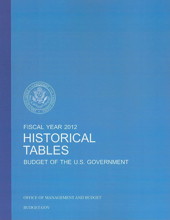 Budget of the United States Government Fiscal Year 2012 Historical Tables