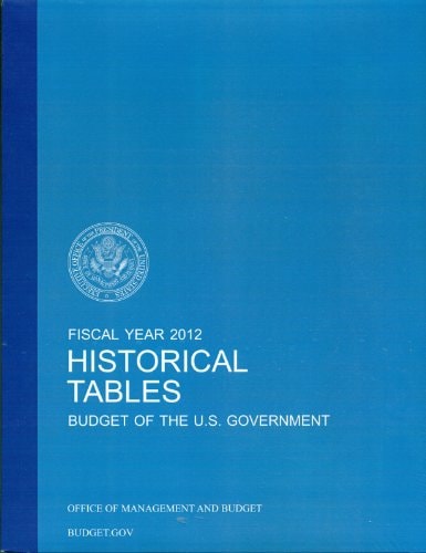 Historical Tables, Budget of the United States, Fiscal Year 2013