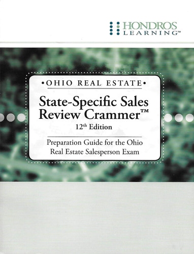 Ohio Real Estate State-Specific Sales Review Crammer: Preparation Guide for the Ohio Real Estate Salesperson Exam