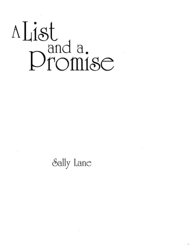 A List and a Promise
