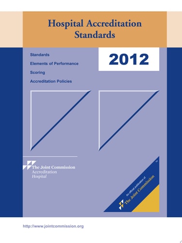 2012 Hospital Accreditation Standards