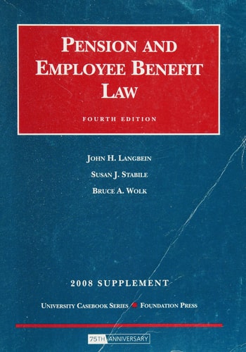 Pension and Employee Benefit Law Supplement