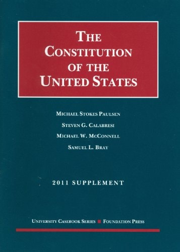 The Constitution of the United States, Supplement