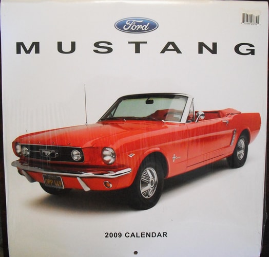 Ford Mustang 2009 Calendar