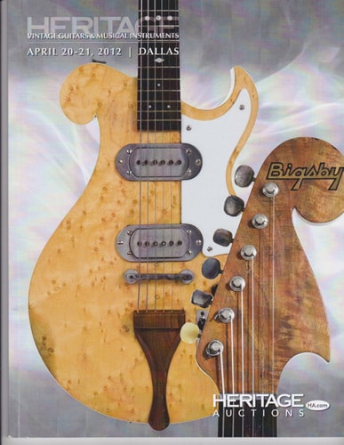 Heritage Vintage Guitars and Musical Instruments Auction #7061 (April 20 -21, 2012)