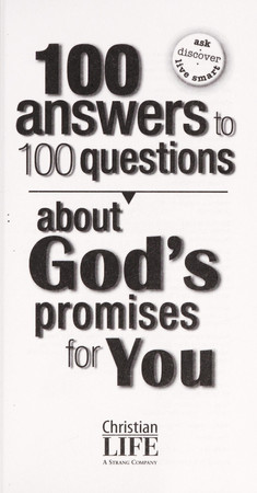 100 answers to 100 questions about God's promises for you