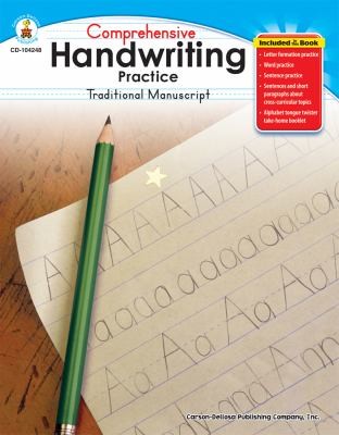 Comprehensive Handwriting Practice: Traditional Manuscript