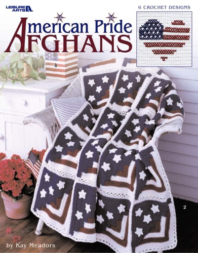 American Pride Afghans 8 Crochet Designs