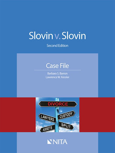 Slovin v. Slovin: Case File (NITA)